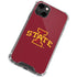 Iowa State University Primary Logo iPhone 14 Clear Case